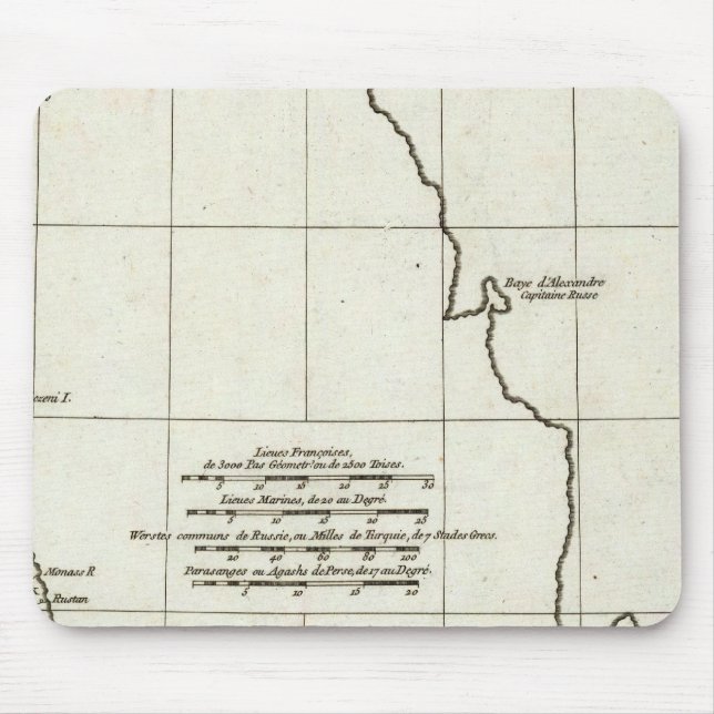 Der Kaspische See Mousepad (Vorne)