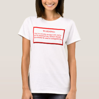 Der Kasten der feuerverzögernden Kätzchen T-Shirt