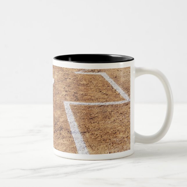 Der Kasten des Teiges Zweifarbige Tasse (Rechts)