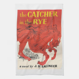 DER KATCHER IM RYE VON J.D. SALINGER GESCHIRRTUCH