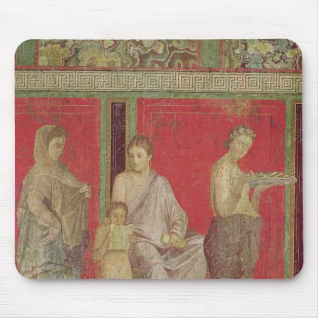 Der Katechismus mit einer junges Mädchen-Lesung Mousepad (Vorne)