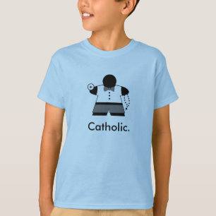 Der Katholisch-erstes Kommunion Meeple T-Shirt des