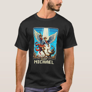 Der Katholische Videospiel-Erzengel Michael T-Shirt