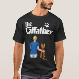 Der Katvater Bengalisch Cat Vater Kitty Cats Liebe T-Shirt