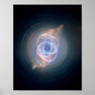 Der Katzenaugennebel 8x10 Poster