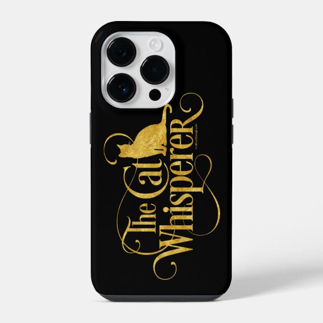 Der Katzenflüsterer iPhone 14 Pro Hülle (Rückseite)