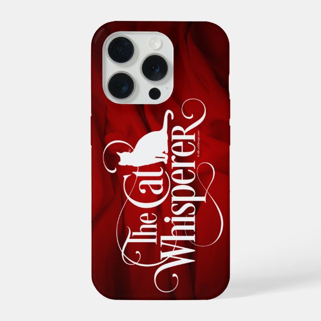 Der Katzenflüsterer iPhone 15 Pro Hülle (Rückseite)