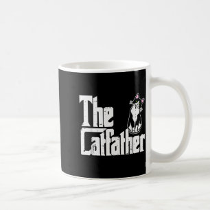 Der Katzenvater Lustige Kätzchen Katzenvater Fell Kaffeetasse