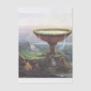 Der Kelch des Titan von Thomas Cole Seidenpapier