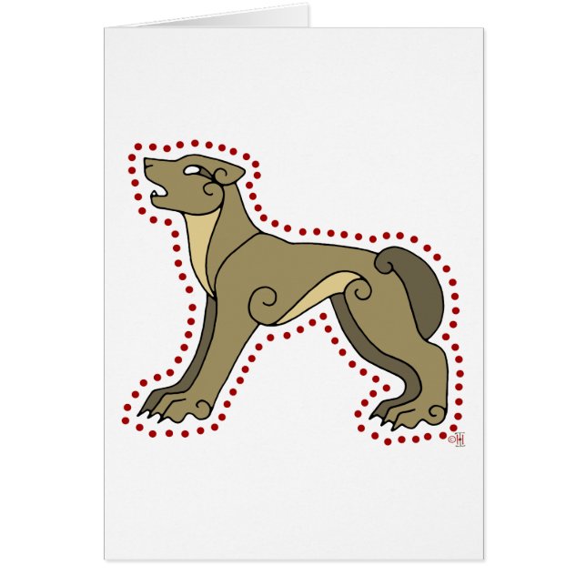 Der keltische Wolf (Vorne)