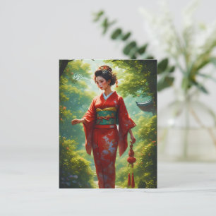 Der Kimono-Weg Postkarte