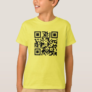Der KinderT - Shirt QR Würfel-