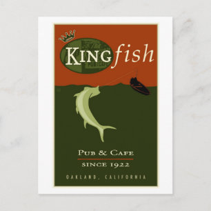 der Kingfish Postkarte