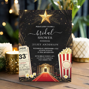 Der Kinofilm-Ticket Bridal Shower Beliebteste Einladung