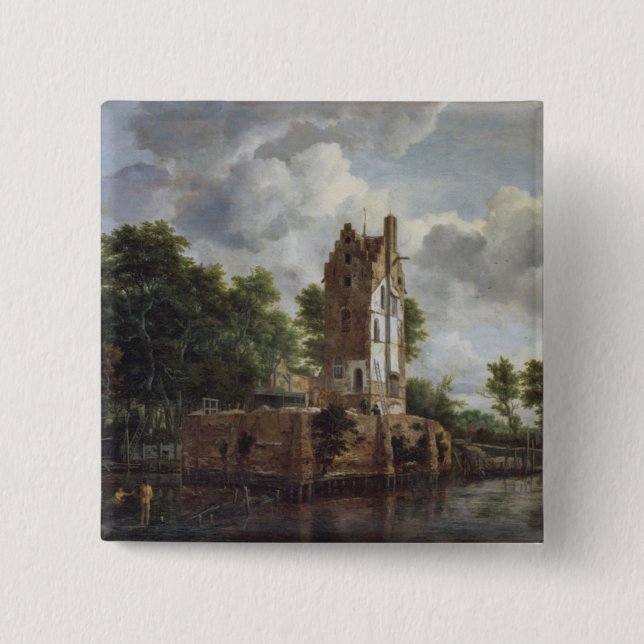 Der Kirchturm Button (Vorderseite)