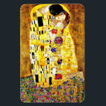 Der Kiss, berühmtes Gemälde von Gustav Klimt Magnet<br><div class="desc">Berühmtes Kunstwerk,  The Kiss,  von dem österreichischen Künstler Gustav Klimt</div>