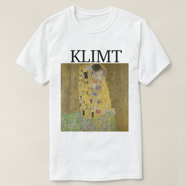 Der Kiss-Klimt-T - Shirt (Design vorne)