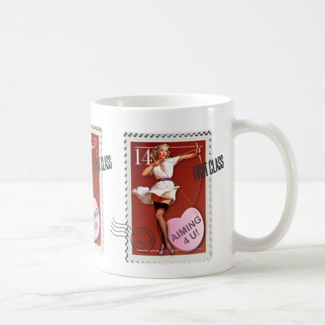 Der Kitsch Bitsch : "Auf dich ausgerichtet" Candy  Kaffeetasse (Rechts)