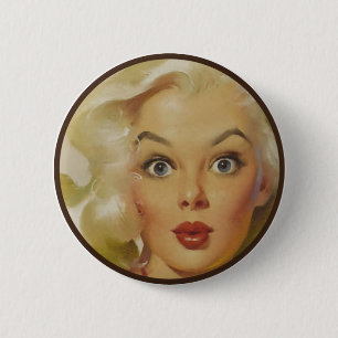 Der Kitsch BItsch: Button-Oben Porträts Button