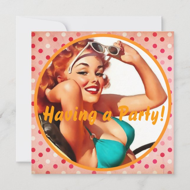 Der Kitsch Bitsch: IRGENDWELCHE Party Einladungen (Vorderseite)