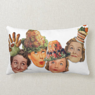 Der Kitsch Bitsch: Körperlose Damen des Kitschs Lendenkissen