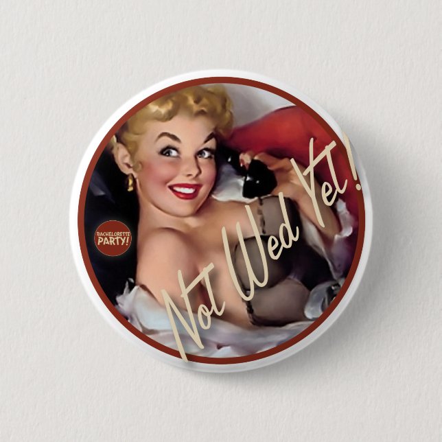 Der Kitsch Bitsch: Nicht Mittwoch schon! Button (Vorderseite)