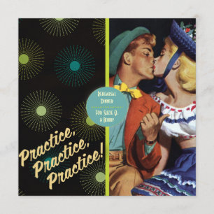 Der Kitsch Bitsch: Proben-Abendessen Einladung