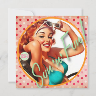 Der Kitsch Bitsch: Spaß Sun "n" Einladung