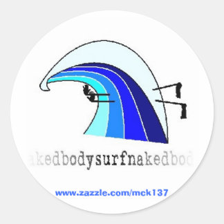 Der klassische Aufkleber von BSN Bodysurfing Appar
