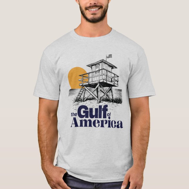 Der klassische Golf von Amerika, die Lebensgarde V T-Shirt (Vorderseite)
