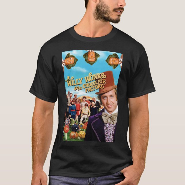 Der klassische T - Shirt der Schokoladenfabrik (Vorderseite)
