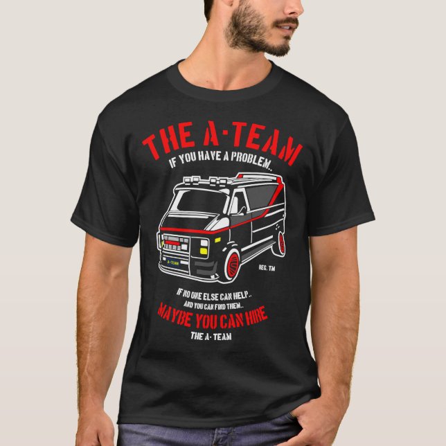 Der klassische T - Shirt eines Teams (Vorderseite)