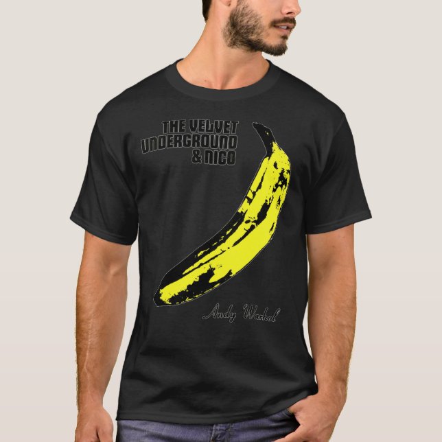 Der klassische Velvet-Untergrund-T - Shirt (Vorderseite)