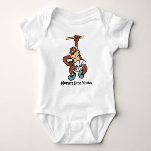 Der kleine Affe der Mama Baby Strampler