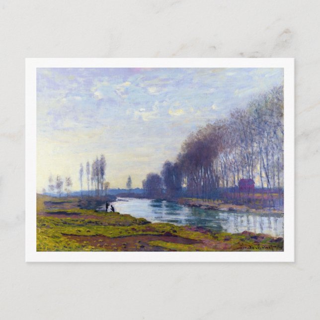 Der kleine Arm der Seine in Argentinien Postkarte (Vorderseite)
