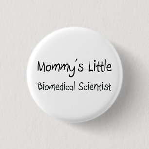 Der kleine biomedizinische Wissenschaftler der Button