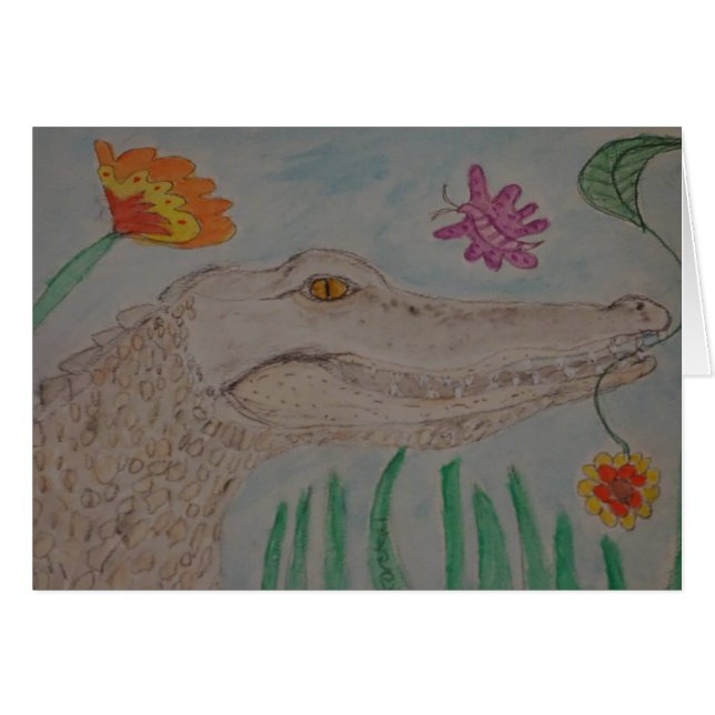 der kleine Crocodilian (Vorderseite (Horizontal))