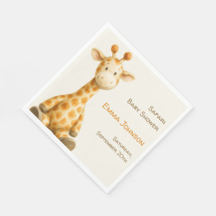 Der kleine Entdecker Safari-Freunde Baby-Party Serviette