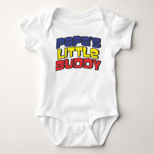 DER KLEINE FREUND DES PAPAS BABY STRAMPLER