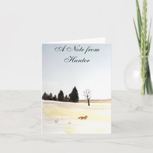 Der kleine Fuchs (Vorderseite)