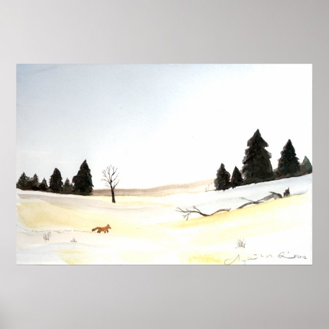 Der kleine Fuchs Poster (Vorne)