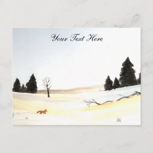 Der kleine Fuchs Postkarte