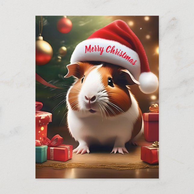 "Der kleine Helfer des Weihnachtsmanns: Das Weihna Postkarte (Vorderseite)