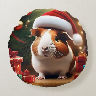 "Der kleine Helfer des Weihnachtsmanns: Das Weihna Rundes Kissen