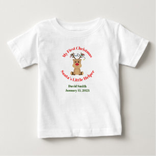 Der kleine Helfer meines Weihnachtsmanns Baby T-shirt