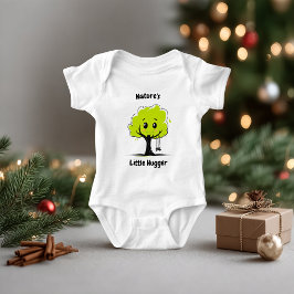 Der kleine Hugger der Natur - Niedliches Baumdesig Baby Strampler
