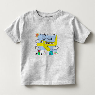 "Der kleine Kopilot des Vatis" scherzt T - Shirts