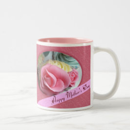 Der kleine Kuchen der Mutter Zweifarbige Tasse