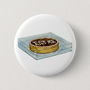 Der kleine Kuchen sagte Eat ich, also Alice tat! Button