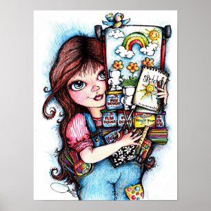 Der kleine Künstler Poster